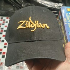 Genuine Zildjian Classic Gold Logo Baseball Hat Cap - T3241