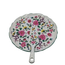 VTG Old Foley Staffordshire James Kent Ltd., England Chinese Rose Cake Plate Set