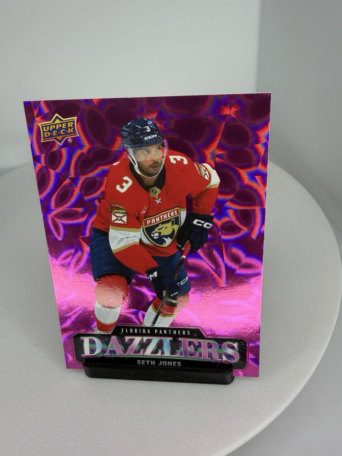 Seth Jones Pink Dazzlers 2026-27 Upper Deck Series 1 #DZ-37 Mint Insert