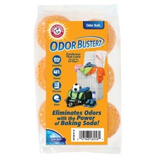 Arm  Hammer OdorBusterz  Odor Eliminator Balls, 1 Count Pack of 6 , Orange