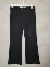 Betabrand Classic Dress Pant Yoga Pant Womens M Black Ponte Knit Stretch Pull On