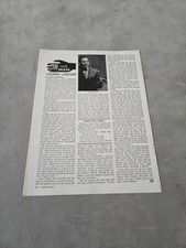 TBOOK28 MAGAZINE ARTICLE & PICTURE 12X9" HARRY OSTER