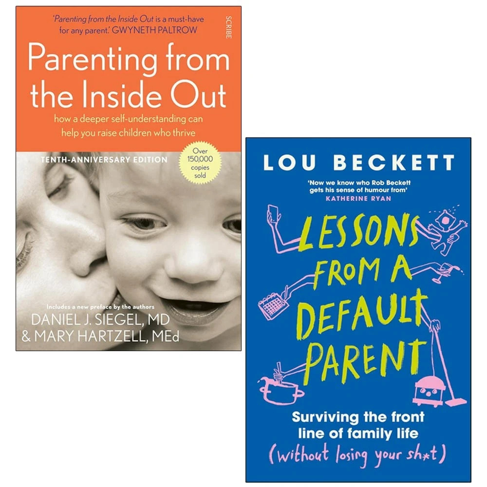 Lessons from a Default Parent HB,Parenting from the Inside Out  2 Books Set