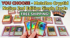 YOU CHOOSE - MetaZoo Cryptid Nation 2nd Edition Single Cards - Free Shipping!