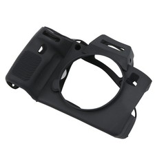 Black Silicone Rubber Camera Bag Case Skin For SONY A7RIII A7 Mark 3 A7R3