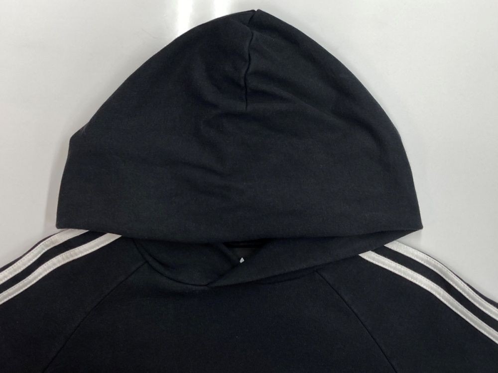 Balenciaga x adidas Hoodie Large Black Cotton Embroidered Pullover Used From Jap thumbnail 3