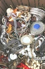 2 Pounds Jewelry Costume Vintage Mix LBS  necklaces bracelets pins rings etc lbs