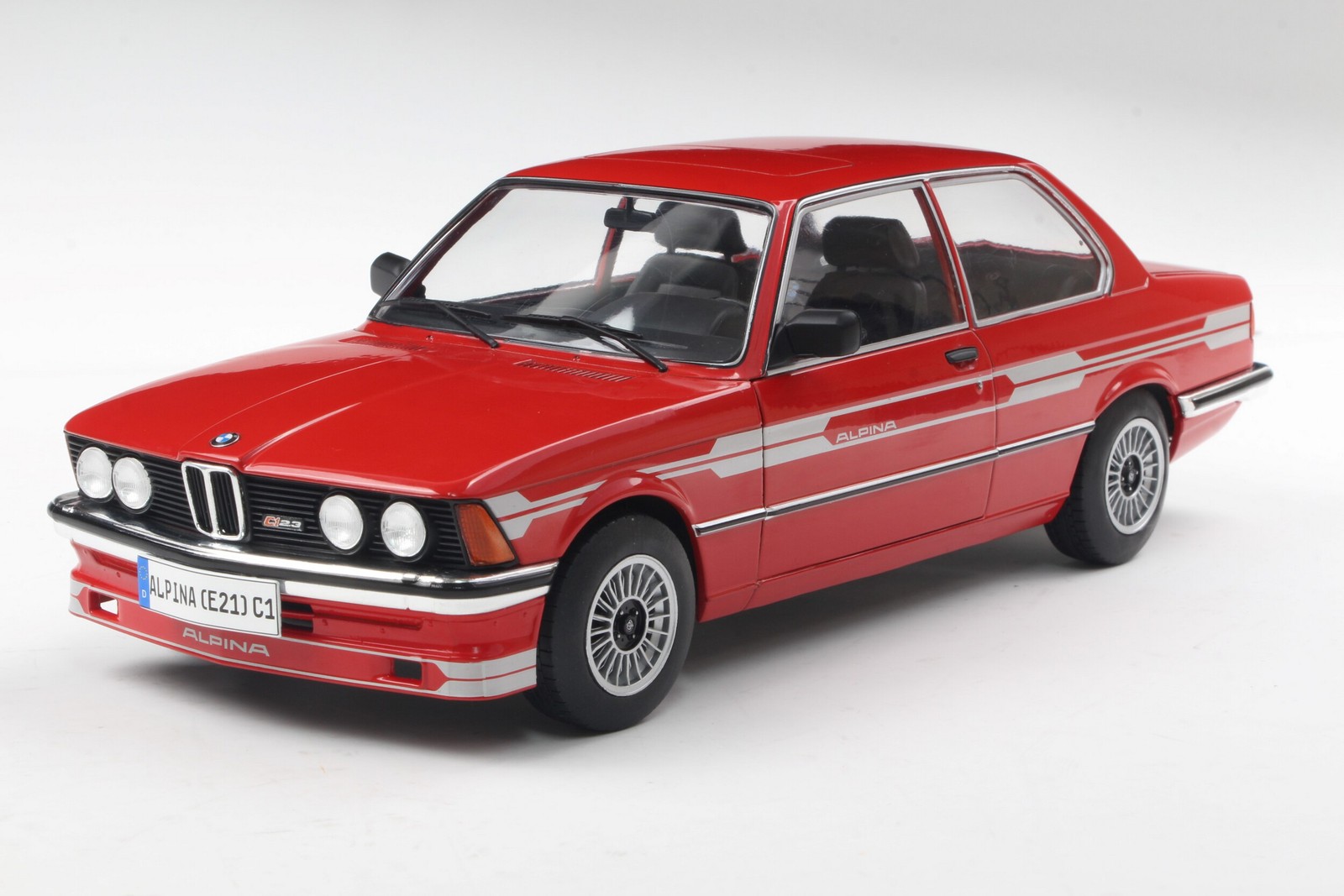 SOLIDO S1812803 1:18 BMW Alpina (E21) C1 2.3, Red, 1980