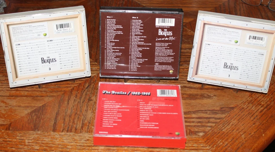 The Beatles Lot of 4 Double CDs Rock Pop British Lennon McCartney Harrison Ringo Foto 2 de 3