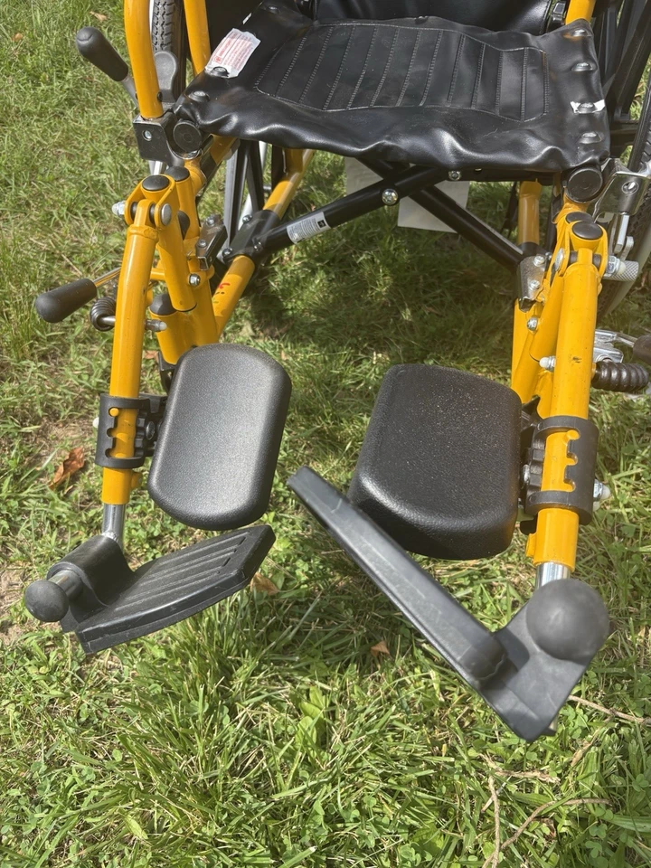 Medline Kidz Pediatric Wheelchair 250lb Weight Cap 1Ct - Image 2 of 4