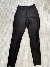 New Commando black faux suede leggings Size M