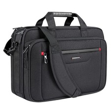 Laptop Briefcase Premium Laptop Case Fits Up to 17.3 Inch Business Shoulder B...
