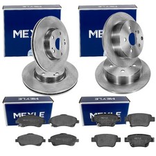 MEYLE BREMSSCHEIBEN + BELÄGE VORNE + HINTEN passend für TOYOTA AVENSIS T25