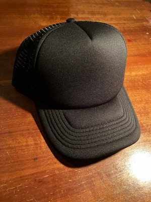 Trucker-Cap Basecap Baseball Cap Mütze Snapback Cap Mesh Cap schwarz klein S