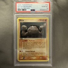2005 POKEMON EX DELTA SPECIES #62 DITTO [GEODUDE] PSA 10 New Cert on eBay