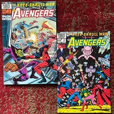 Avengers: The Kree-Skrull War by Neal Adams + John Buscema 1983 Marvel Comics