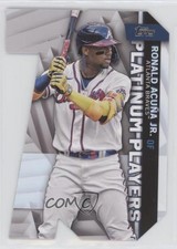 2021 Topps Update Topps Platinum Players Die-Cuts Ronald Acuna Jr #PDC-57 04i2