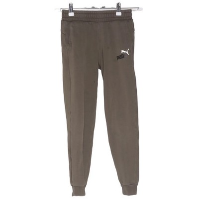 Puma, Jogginghose, Größe: 152, Grün, Baumwolle/Elasthan, Einfarbig, Fleece #dBp