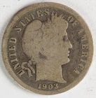 1903 S  Barber Dime