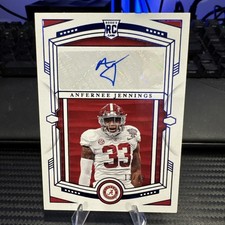 2020 National Treasures Collegiate Rookie Autographs Anfernee Jennings 13/49 🔥