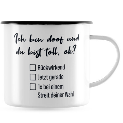 Ich bin doof, du bist toll, ok? Rückwirkend Jetzt Streit deiner Wahl 10101003881