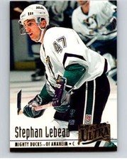 1994-95 Fleer Ultra #5 Stephan Lebeau  Anaheim Ducks V90150