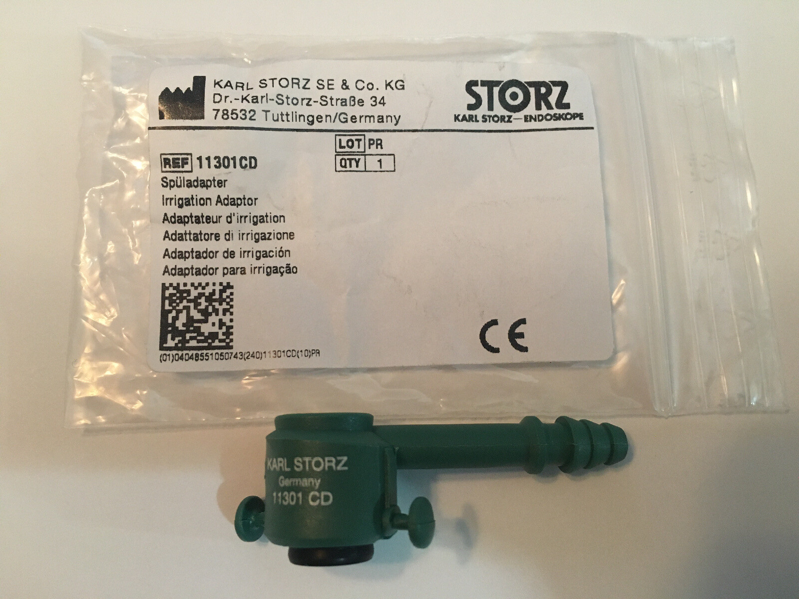 Karl+Storz+11301CD+Irrigation+Adaptor+-+11301+CD+Germany for sale ...