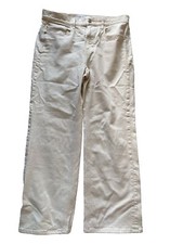 AYR Jeans Cream Wide Leg W 33S / 33 S Off White Ivory