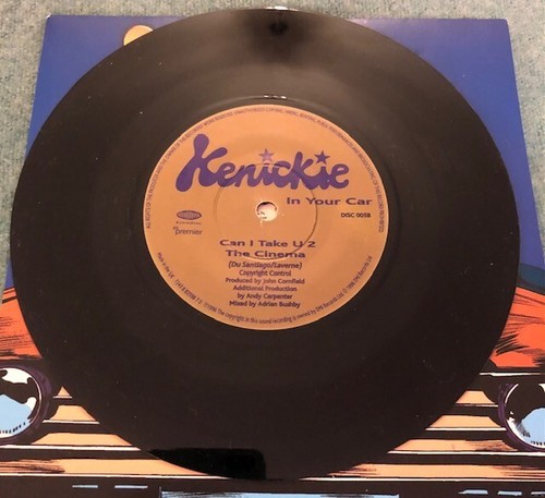 Kenickie - In Your Car/Can I Take U 2 The Cinema - Org UK Ltd Ed 45 in P/S - Picture 7 of 7