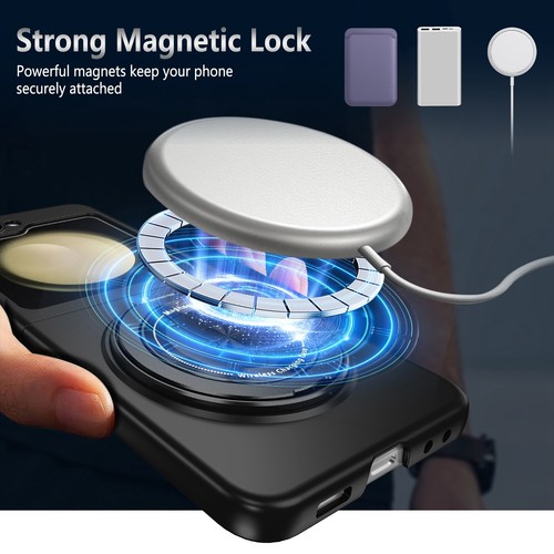 For Samsung Galaxy Z Flip 7 6 5 4 Magnetic Shockproof Ring Kickstand Case Cover - Picture 18 of 48