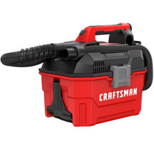 Craftsman 47121600 Wet/Dry Red Corded Portable Vacuum Cleaner for 