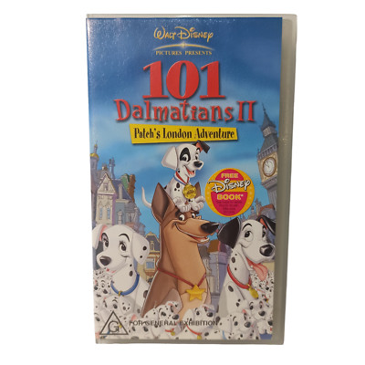 101 Dalmatians Part 2 Patch's London Adventure (VHS 2002) Animation Adventure 