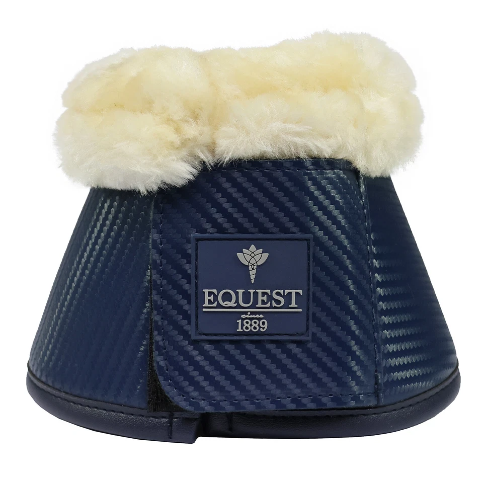 Equest Hufglocke Air Flow Mesh Carbon 2er Set - Bild 4 von 4