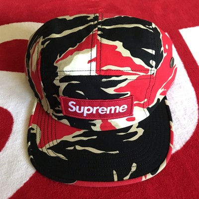 red camo hat