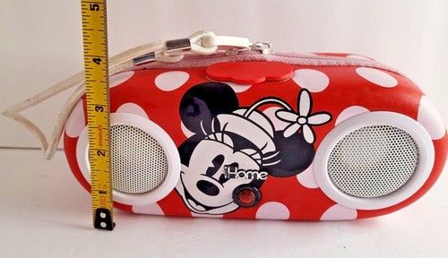 Rare haut-parleurs stéréo portables Disney Minnie Mouse ihome - Photo 7 sur 8