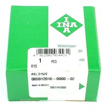 INA D15 Thrust Bearing 1-3/8" ID, 2-15/16" OD, 5/8" Wide 005912016-0000-02, D-15