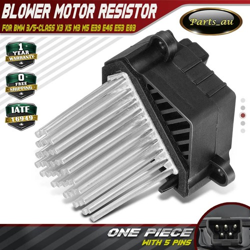 Blower Motor Resistor For BMW 3/5 Series, X3, X5 – Fits E39, E46, E53 Models