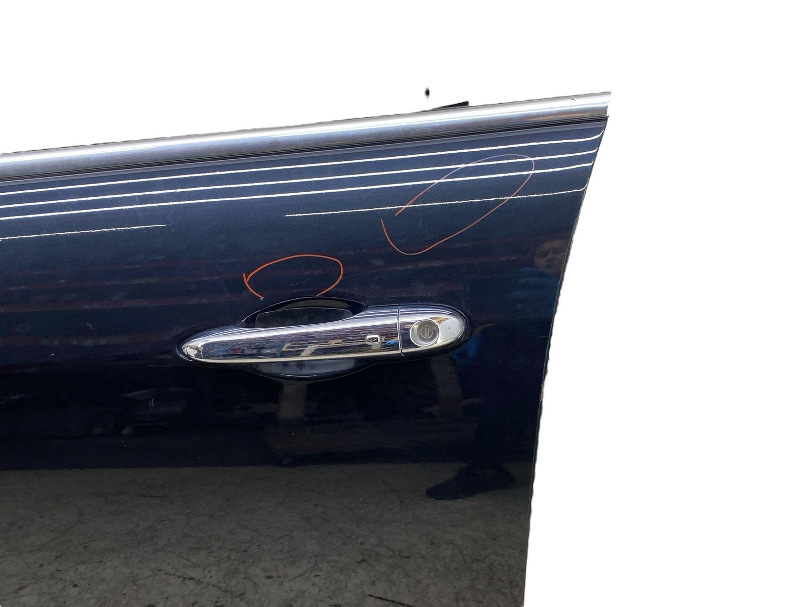 2017-2024 MASERATI LEVANTE OEM DRIVER LEFT FRONT DOOR SHELL NERO RIBELLE (815)