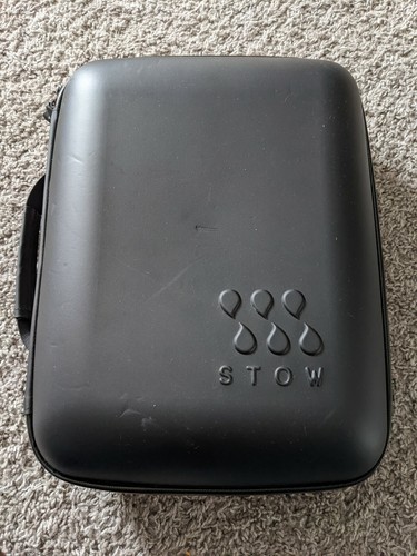 Near Mint STOW Black Waterproof Tech Case 15"x11" w/ handle