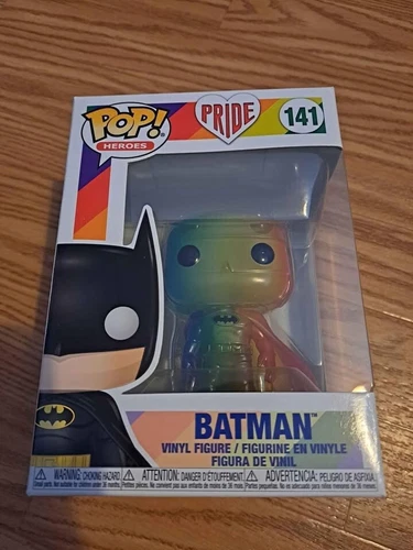 Funko Pops Heroes DC Comics Pride Batman #141 - NEW