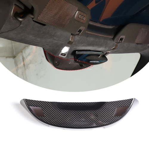 Real Dry Carbon Fiber Full Interior Trim Cover Set Fit For Corvette C7 2014-2019 - Foto 45 di 53
