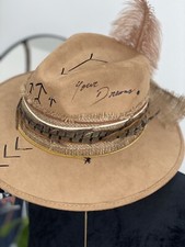 Mayan Burners Hat Fedora Festival Burning Man Tulum, Unisex