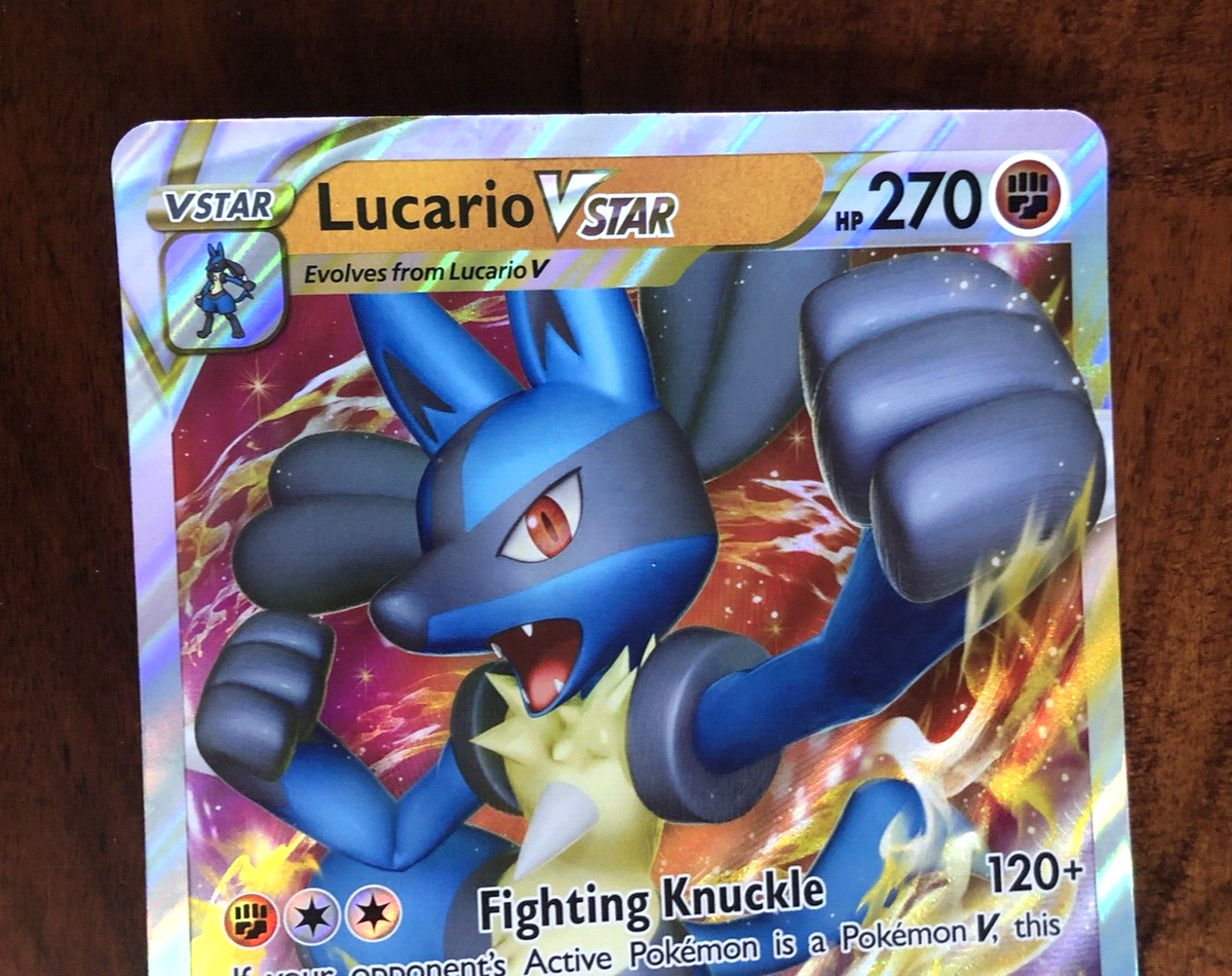 Pokmon Lucario Vstar Sword & Shield Swsh214 Holo Promo Card | eBay Pokmon Lucario Vstar Sword & Shield Swsh214 Holo Promo Card | eBay