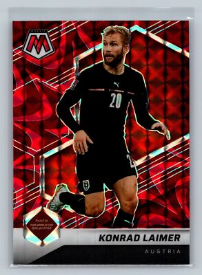 2022 Panini Mosaic FIFA World Cup RTQ #134 Konrad Laimer Reactive Red