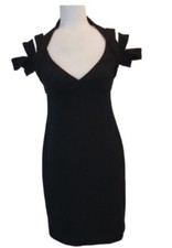 Muse Exclusively For Boston Proper Sexy Bodycon Black Dress Size 2 Woman’s