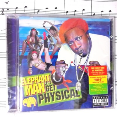 ELEPHANT MAN Let's Get Physical - Reggae, Ska, Dub CD - Sealed