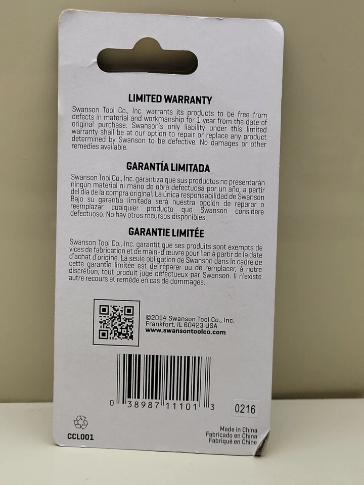 Swanson CCL001 Red Cross-Check  - Image 4 of 4