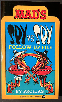 SPY vs. SPY Follow-Up File by Antonio Prohias Mad Magazine Warner Books NEW