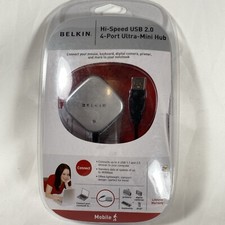 Belkin Hi-Speed USB 2.0 4-Port Ultra-Mini Hub Sealed