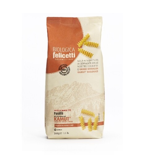 FELICETTI FUSILLI BIO KAMUT n 178  GR 500